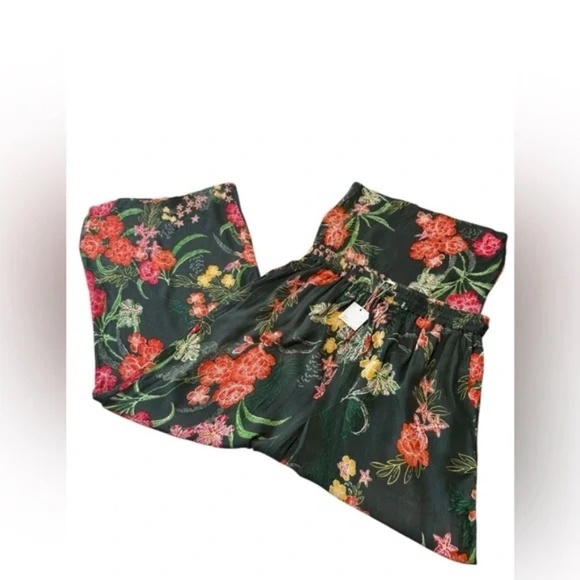 WALTER BAKER Wren Floral Wide Leg Pants NWT - Sz XL - Picture 5 of 7